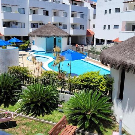 Apto Na Orla Da Praia Grande Com Piscina E Garagem 阿拉亚尔-杜卡布 外观 照片