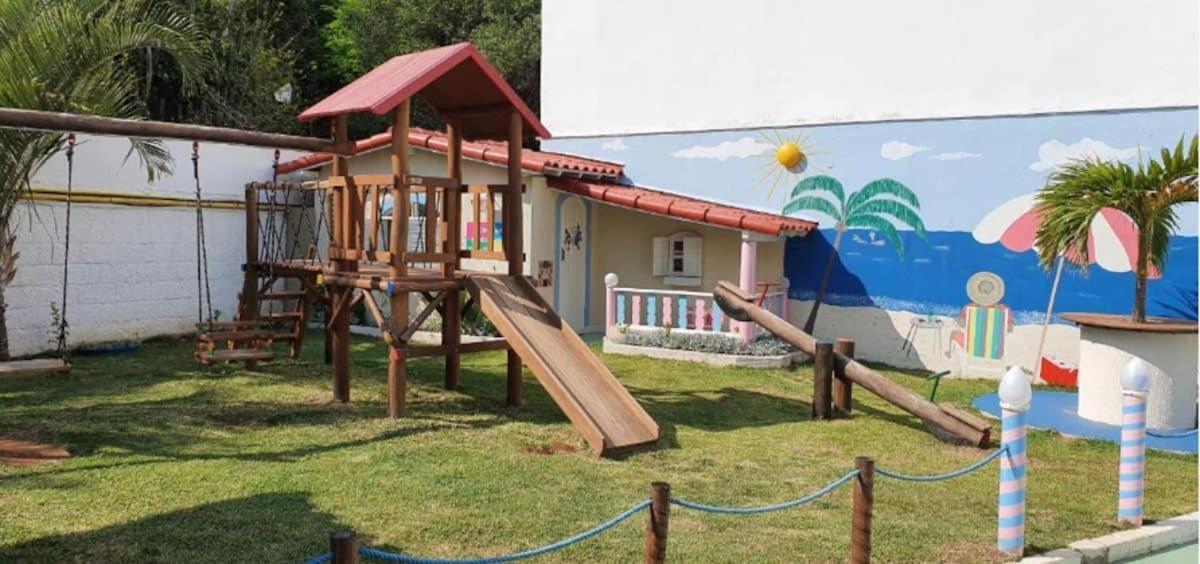 Apto Na Orla Da Praia Grande Com Piscina E Garagem 阿拉亚尔-杜卡布 外观 照片