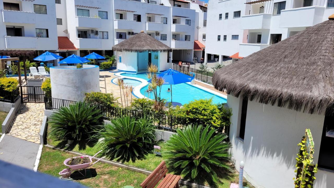 Apto Na Orla Da Praia Grande Com Piscina E Garagem 阿拉亚尔-杜卡布 外观 照片